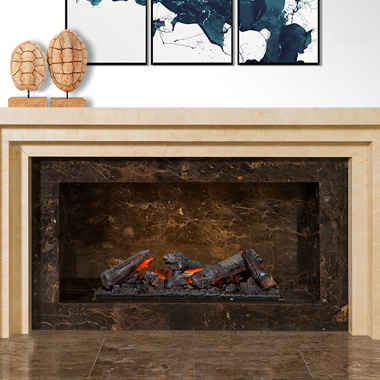 Биокамин Bioteplo Малага из мрамора