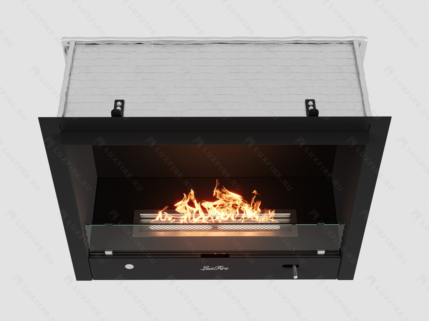 Портальный полуавтоматический биокамин Lux Fire "Фаер Бокс 4 - 26" по цене 87 890 руб.