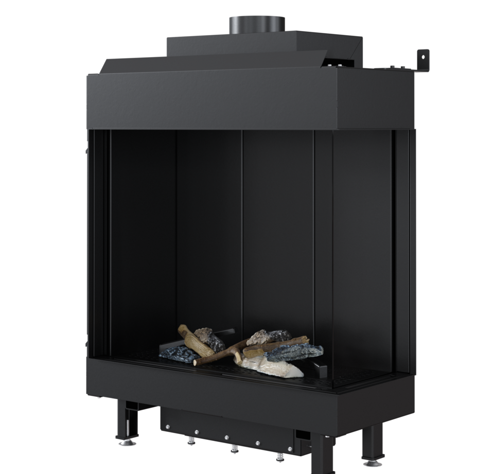 Газовая топка Kratki LEO/P/76/62/G20, магистральный газ