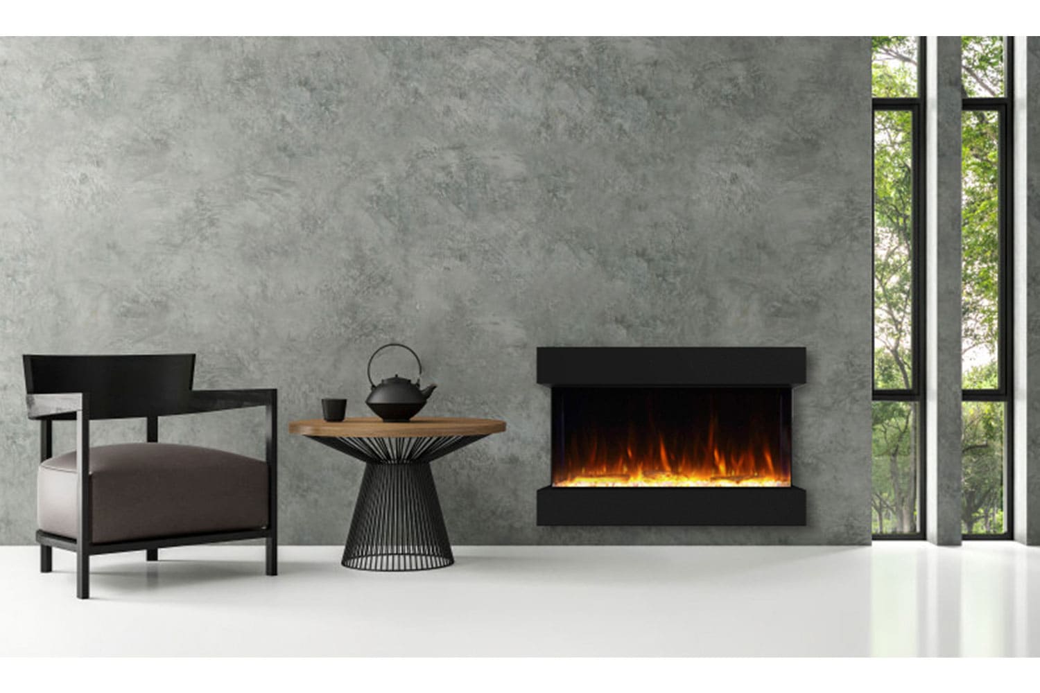 Линейный электрокамин Royal Flame Astra 36 RF