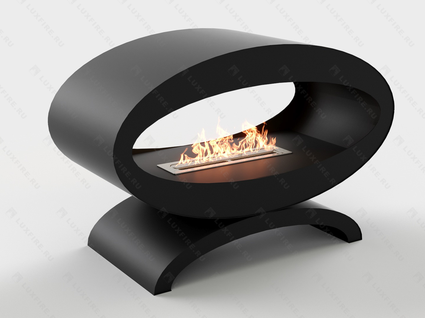 Напольный биокамин Lux Fire "Эклипс" 900