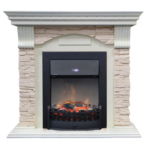 Dublin арочный скальный шампань (слоновая кость)+Lydon Black