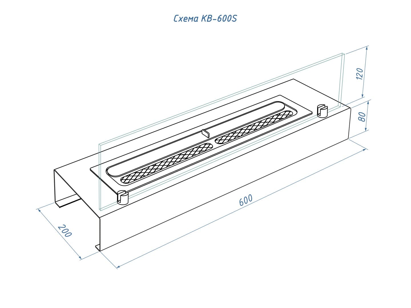 Каминная вставка Lux Fire 600 S по цене 26 983 руб.