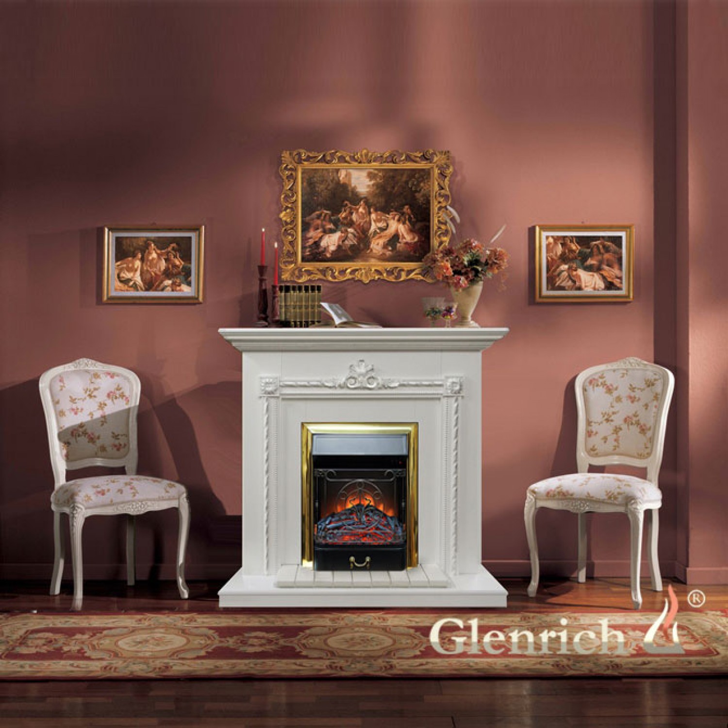 Электротопка «Majestic brass»