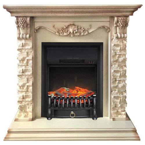 Adriana сланец белый (слоновая кость)+Fobos FX Black (Адриана)