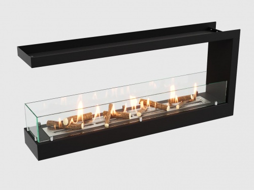 Встроенный биокамин Lux Fire Торцевой 1090 S