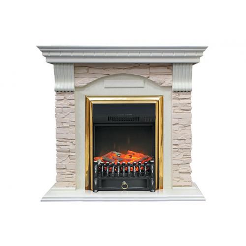 Dublin арочный скальный шампань (слоновая кость)+Fobos FX Brass