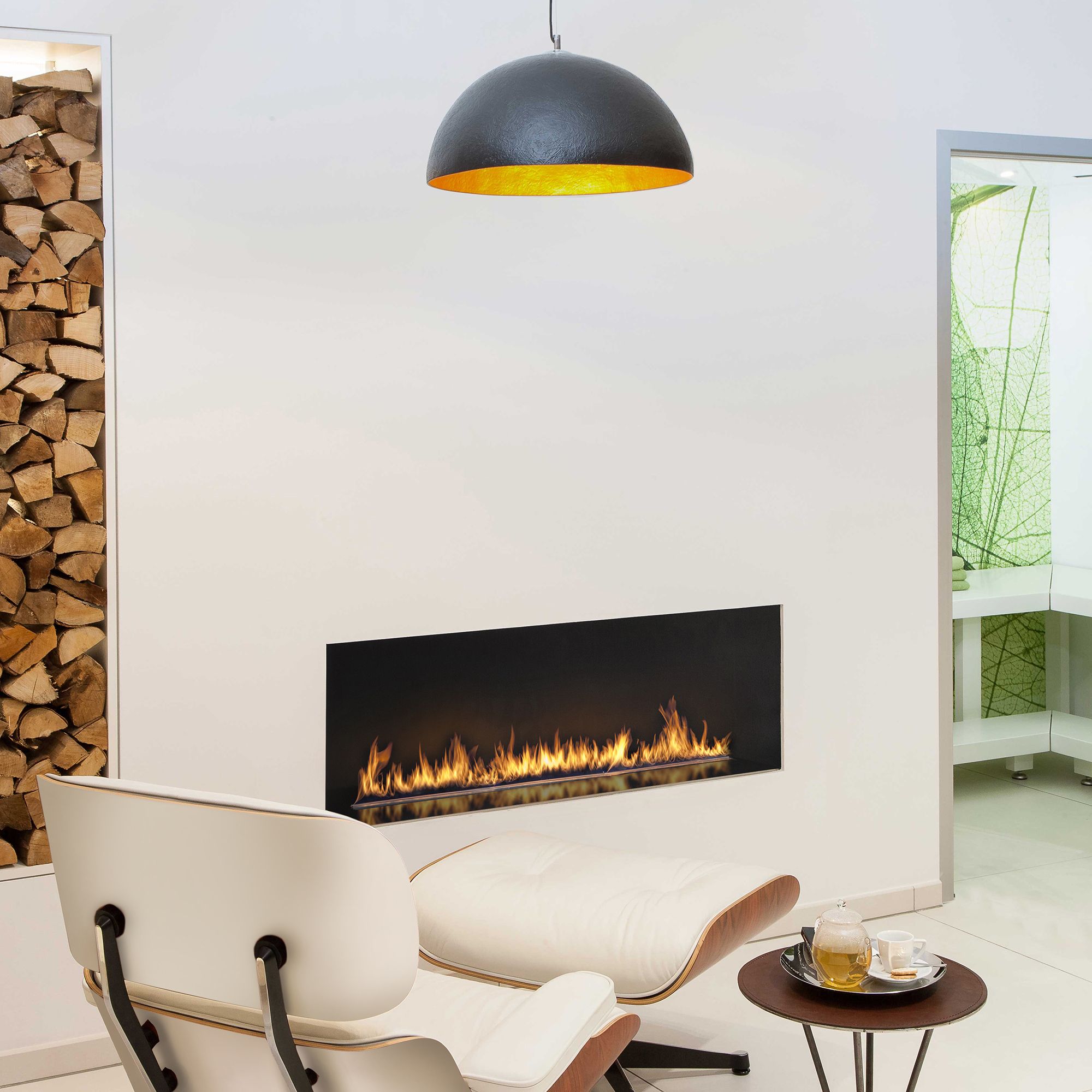 Биокамин  Fire Line Automatic 3 L=1190 black по цене 710 000 руб.