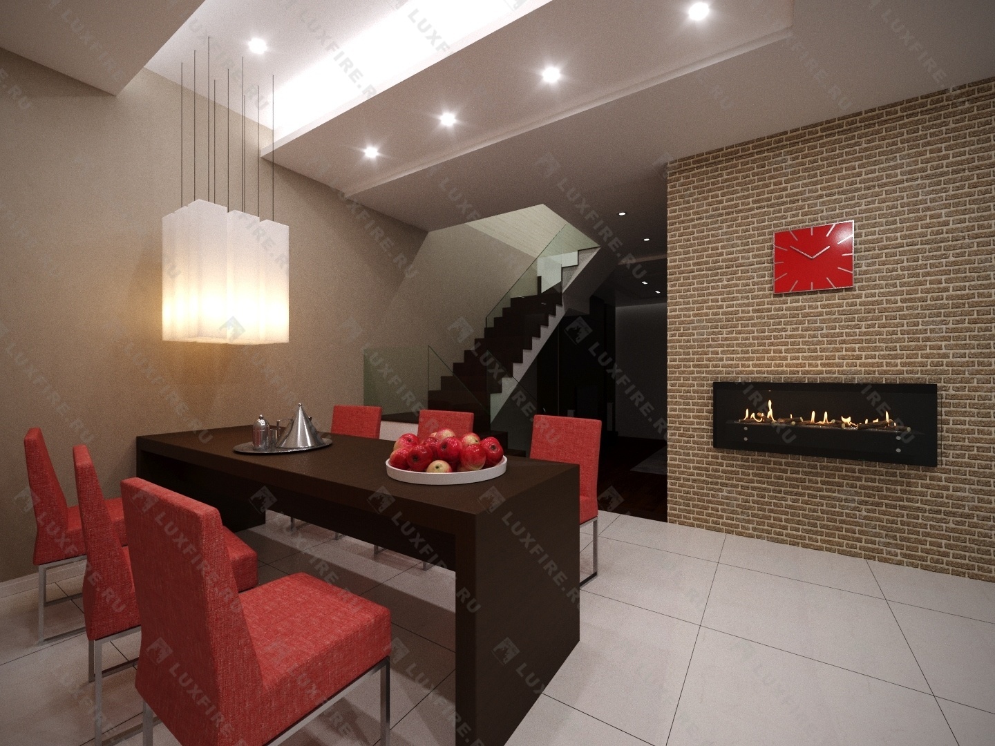 Настенный биокамин Lux Fire "Премьера" 800 по цене 55 418 руб.