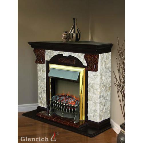 Арочный Арбат угловой (дуб)+Fobos Brass