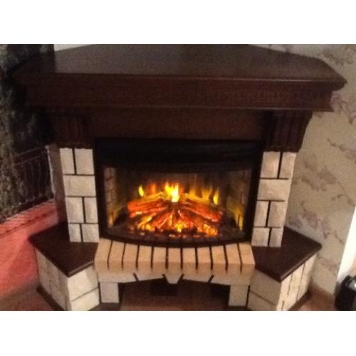 Stone Corner New (античный дуб)+Firespace 25