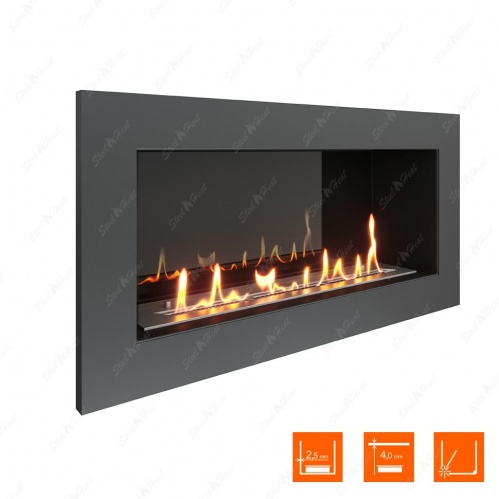 Биокамин SteelHeat ONE 800 XL стемалит