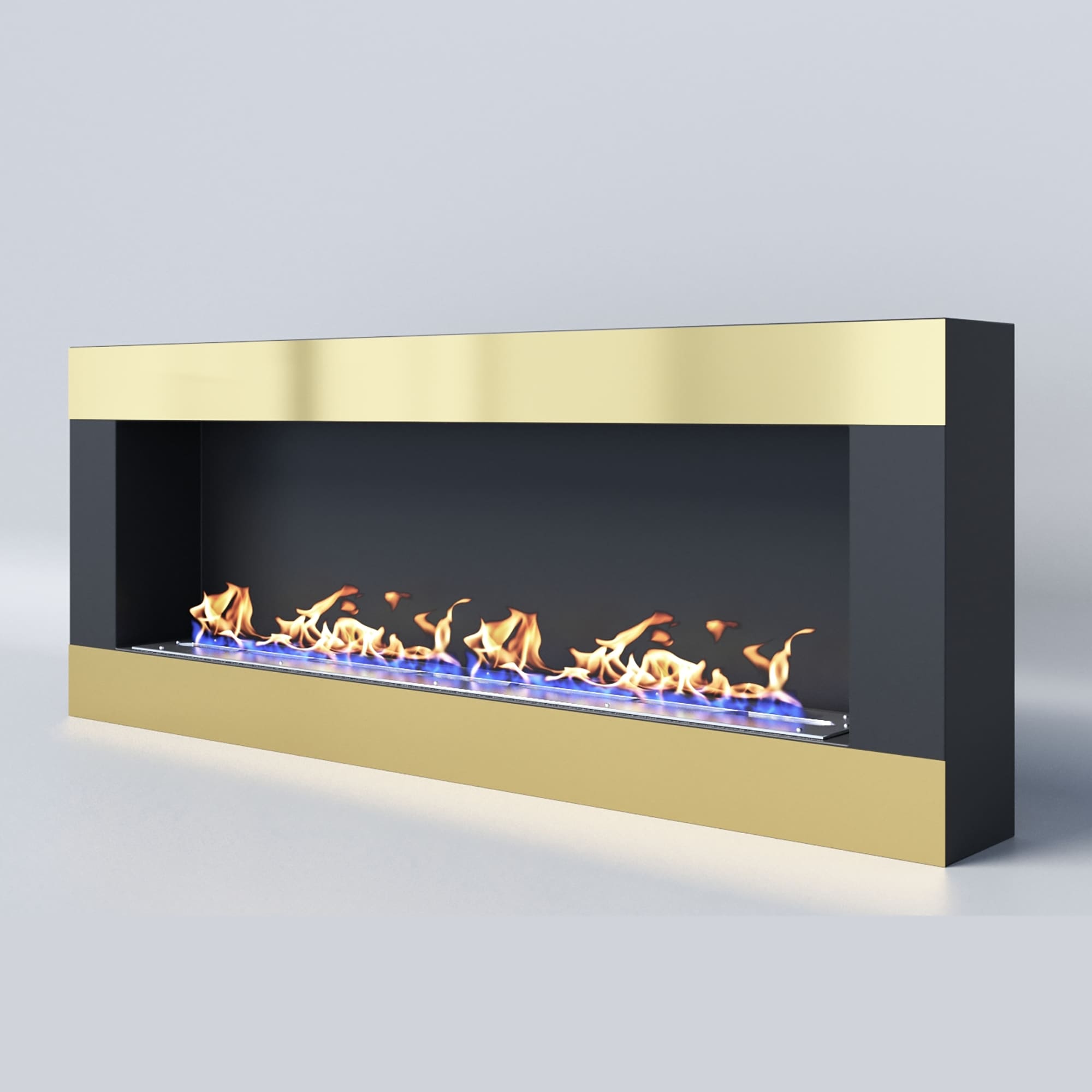 Биокамин "Русский огонь" Голд 1300N настенный по цене 48 500 руб.