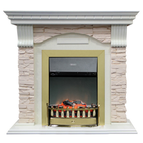 Dublin арочный скальный шампань (слоновая кость)+Lydon Brass