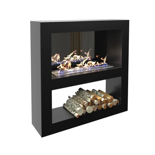 Биокамин "Русский огонь" Лобби 1300 настенный с защитным стеклом