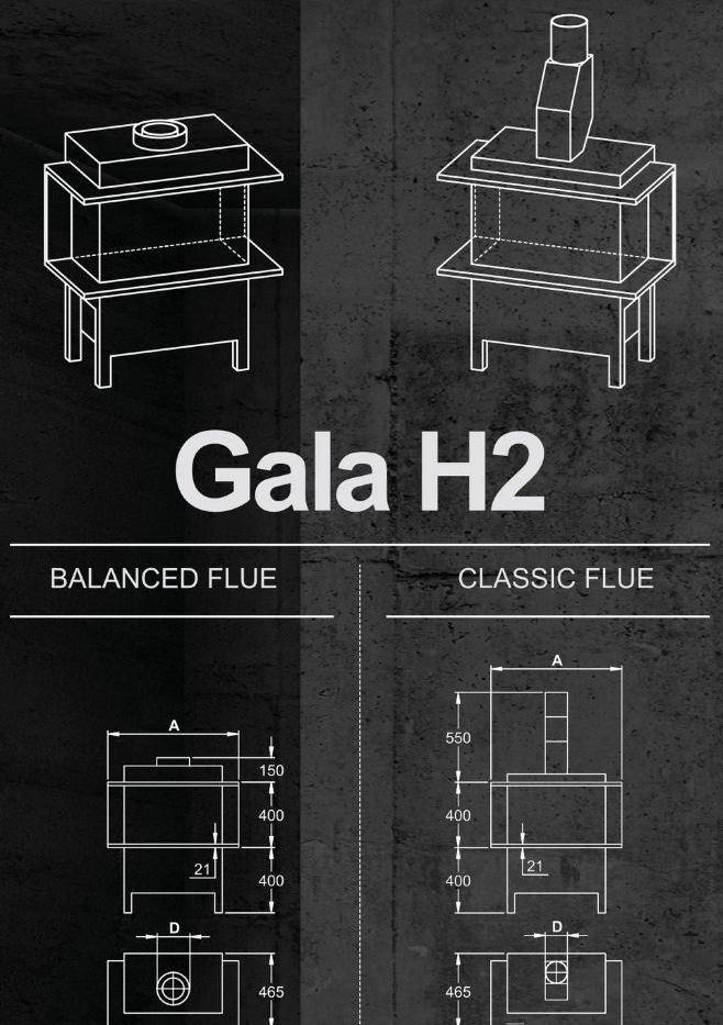 
Газовая топка Vero Design GA 8 H2