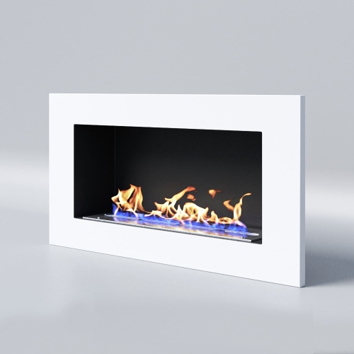 Биокамин "Русский огонь" Блонд 800V встраиваемый с защитным стеклом