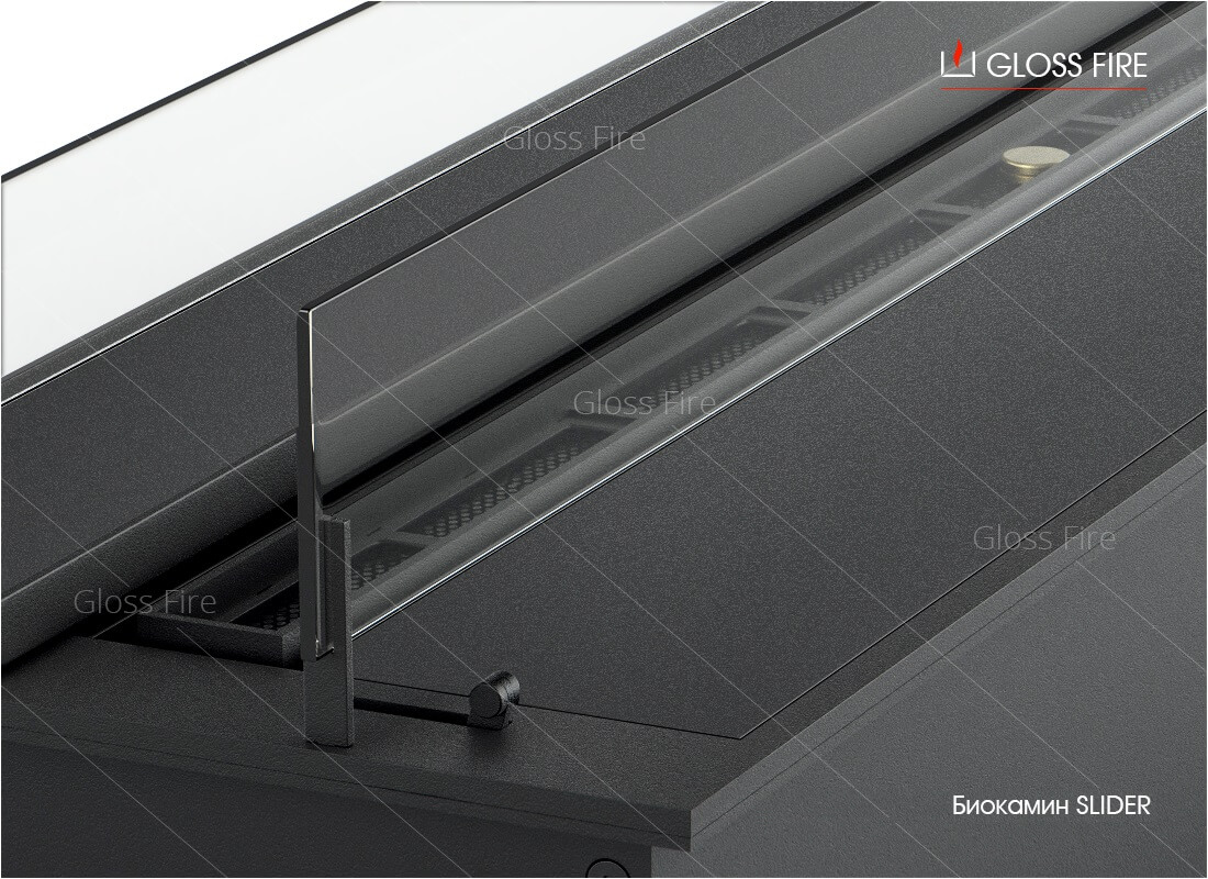 Дизайнерский биокамин Slider по цене 71 900 руб.
