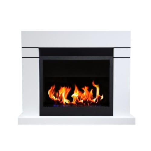 Биокамин в портале "Русский огонь" Тоби с защитным стеклом