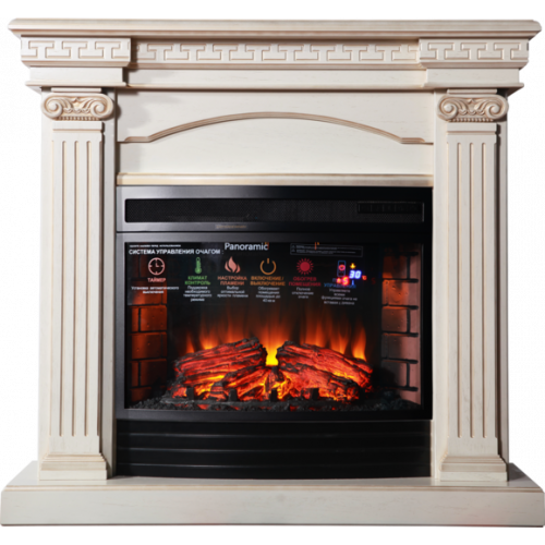 Афина (бежевый с золотой патиной)+Panoramic 25 Led FX