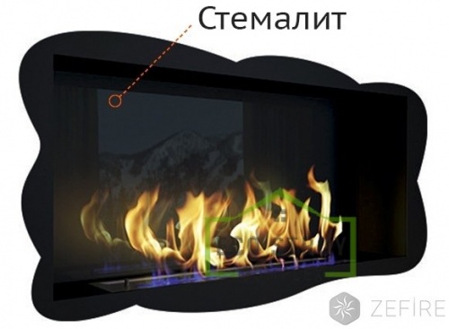 Стемалит для Биокамина торцевой Standart 1100