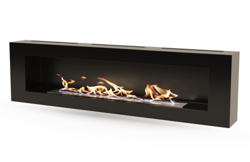 Биокамин "Русский огонь" Лофт 2100N настенный с защитным стеклом