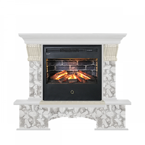 Бостон карелия (белый)+Samba 3D