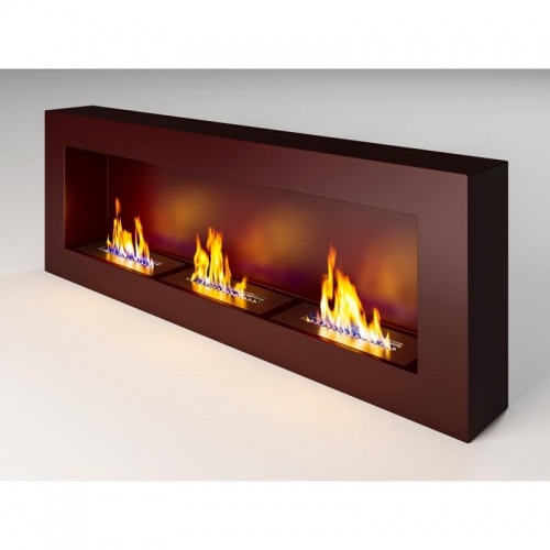 Биокамин Fire line burgundy Арома