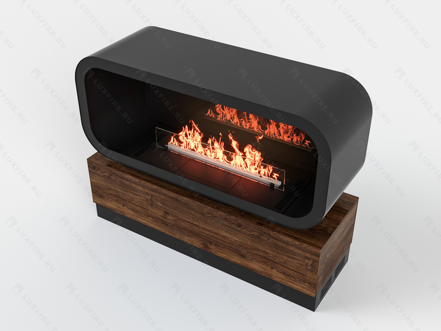 Тумба с автоматическим биокамином Lux Fire Genius-I 800 по цене 800 000 руб.