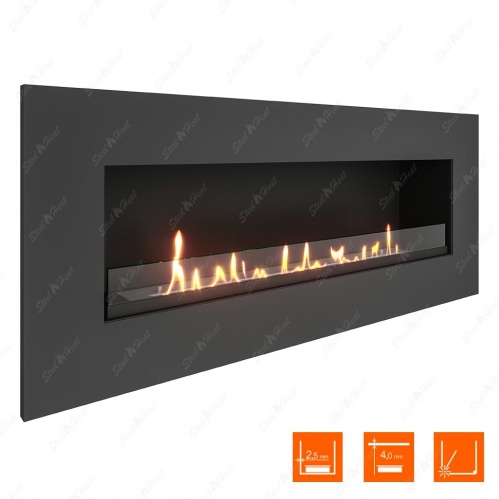 Биокамин SteelHeat GRAND 1200 XL стекло