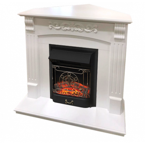 Sorrento угловой (белый дуб)+Majestic FX Black