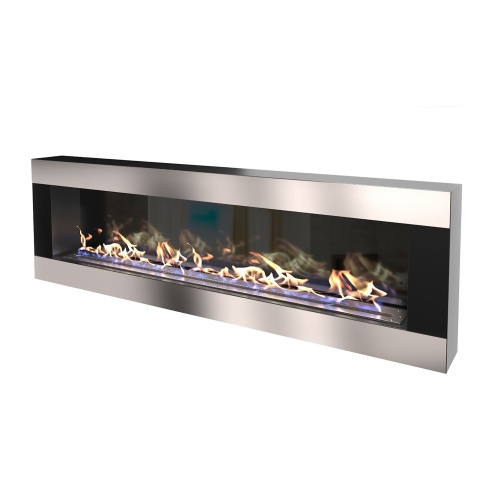 Биокамин "Русский огонь" Модерн 1500N настенный с защитным стеклом