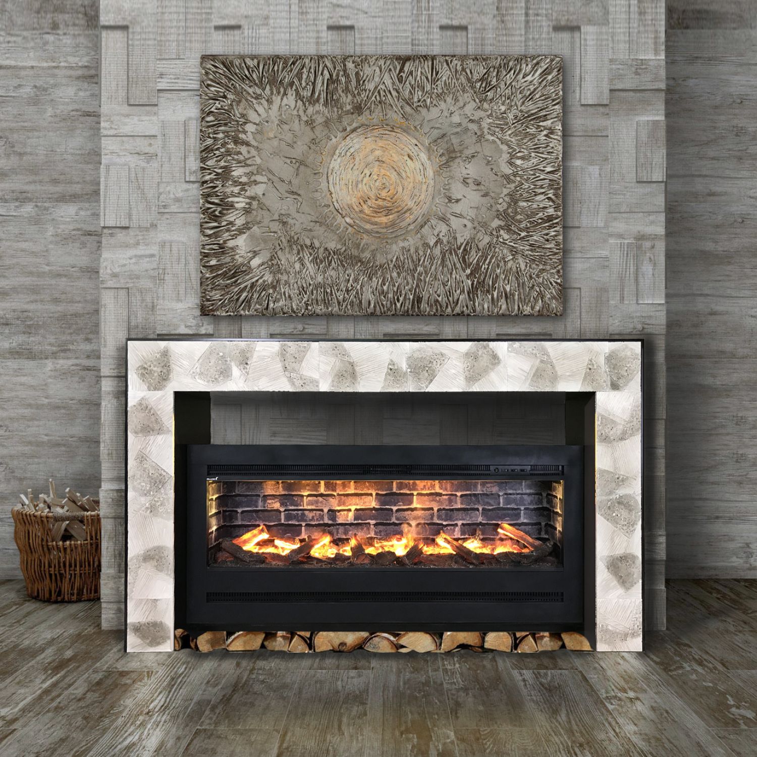 Электрокамин «Бридж Flamenco 3D»