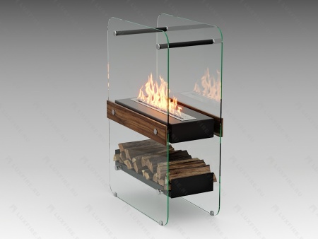 Напольный биокамин Lux Fire "Пятница V2" по цене 59 730 руб.