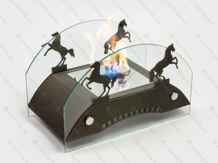 Настольный биокамин Lux Fire "Графский мост" М (бронза) по цене 19 602 руб.