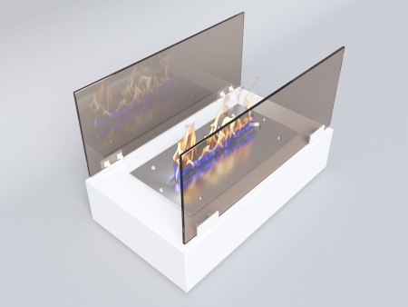 Биокамин "Русский огонь" Фаворит белый по цене 12 800 руб.