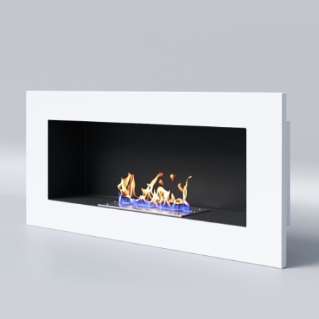 Биокамин "Русский огонь" Лайт Бланк 900V с защитным стеклом по цене 23 350 руб.