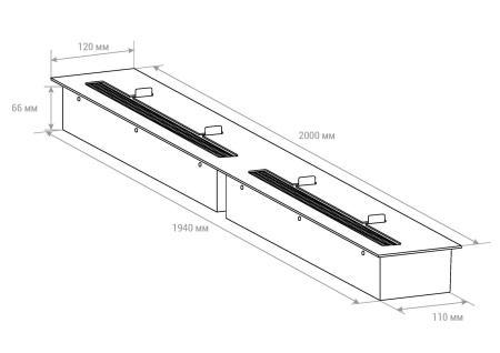 Топливный блок GOOD FIRE 2000 МУ по цене 149 900 руб.
